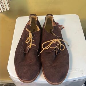 Brown Suede Men's Shoes